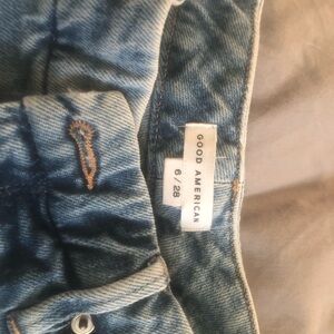 Good American wide leg jeans size 6/28